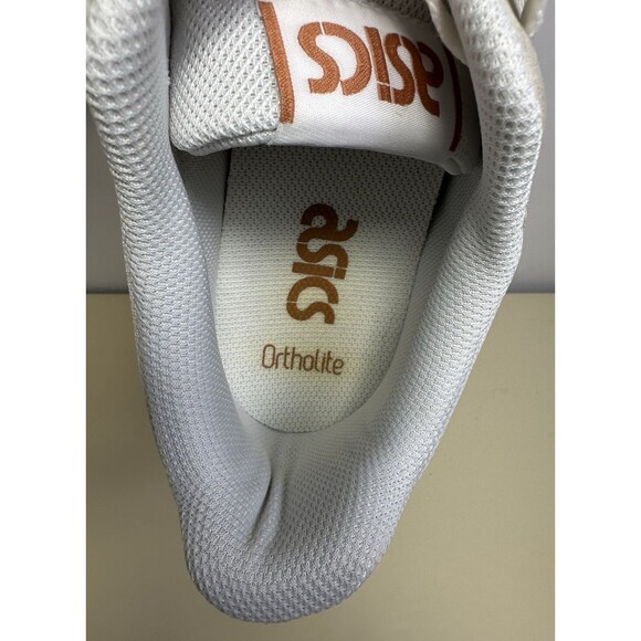 ASICS Tiger Women's Lyte Classic Shoes White Orange Size 11 - Picture 8 of 10